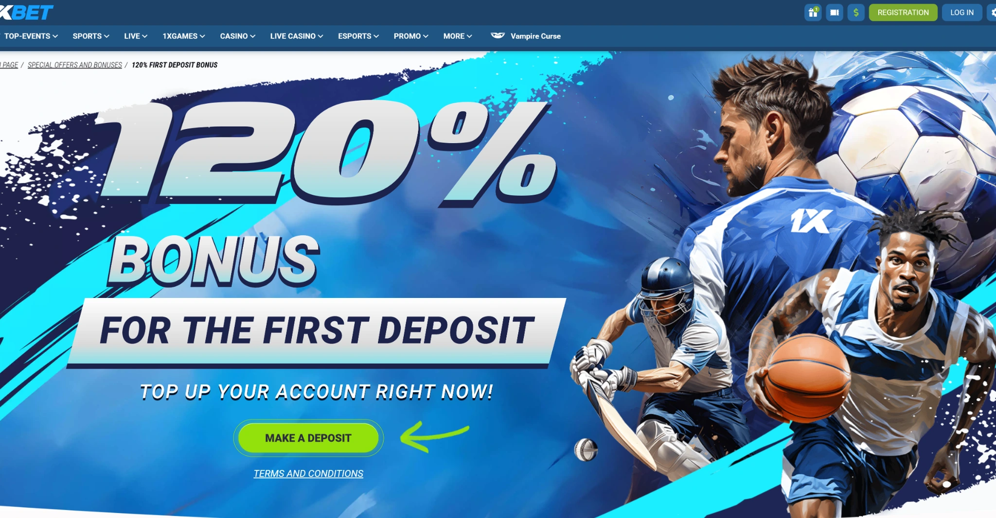 1xBET bonuses